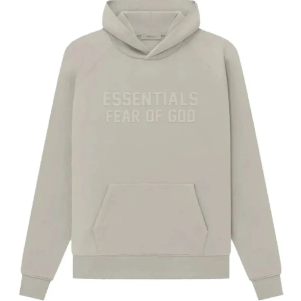 Fear of God ESSENTIALS Gray Bonded Hoodie Seal NWT!